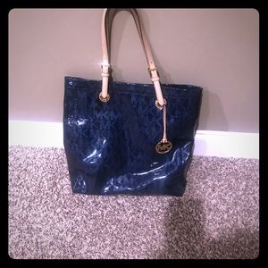 Navy Blue Authentic Michael Kors Purse